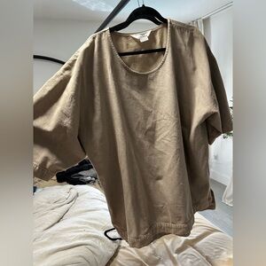 Zara Men’s oversized denim shirt